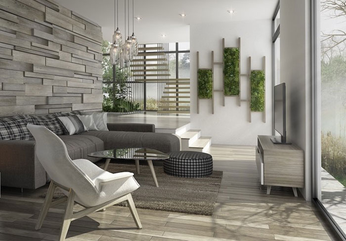 Xu hướng thiết kế gia công nội thất phòng khách năm 2020