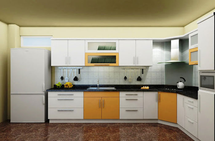 Tủ bếp hình chữ L