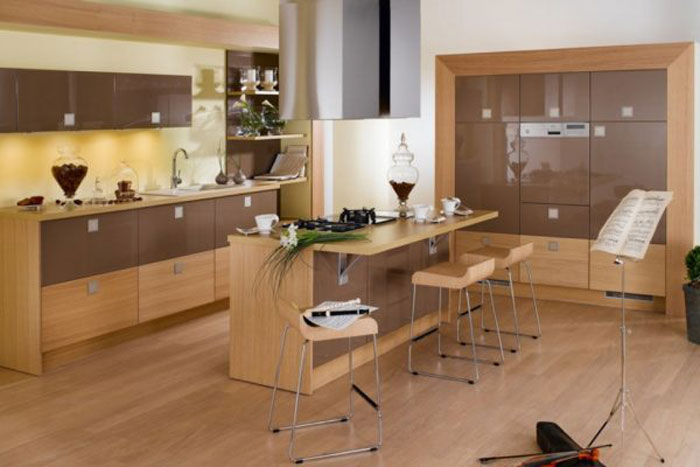 Những mẫu tủ bếp Laminate cao cấp phổ biến nhất hiện nay