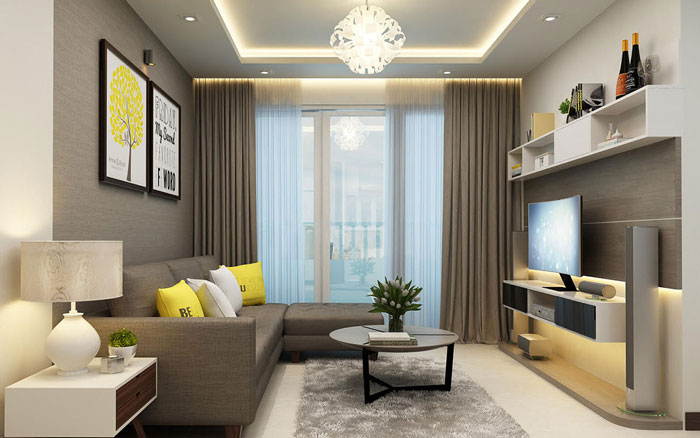 Những mẹo nhỏ giúp phòng khách trở nên rộng rãi hơn