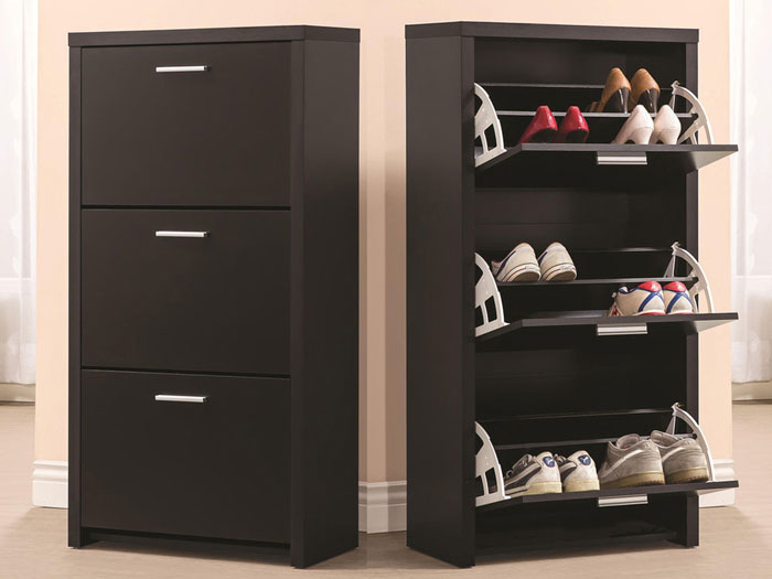 Tủ, kệ đựng giầy dép thông minh với chất liệu gỗ MFC