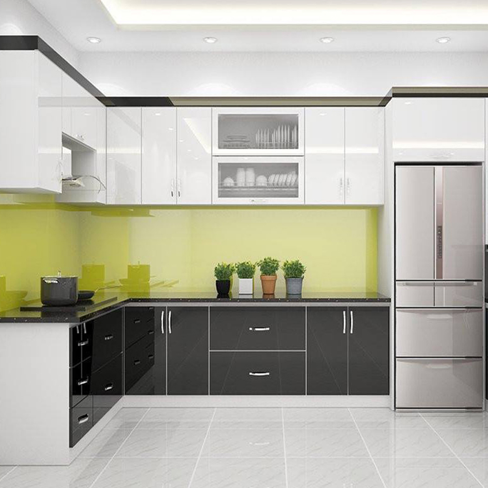 Tủ bếp gỗ MDF - Loại tủ bếp có mức giá phải chăng