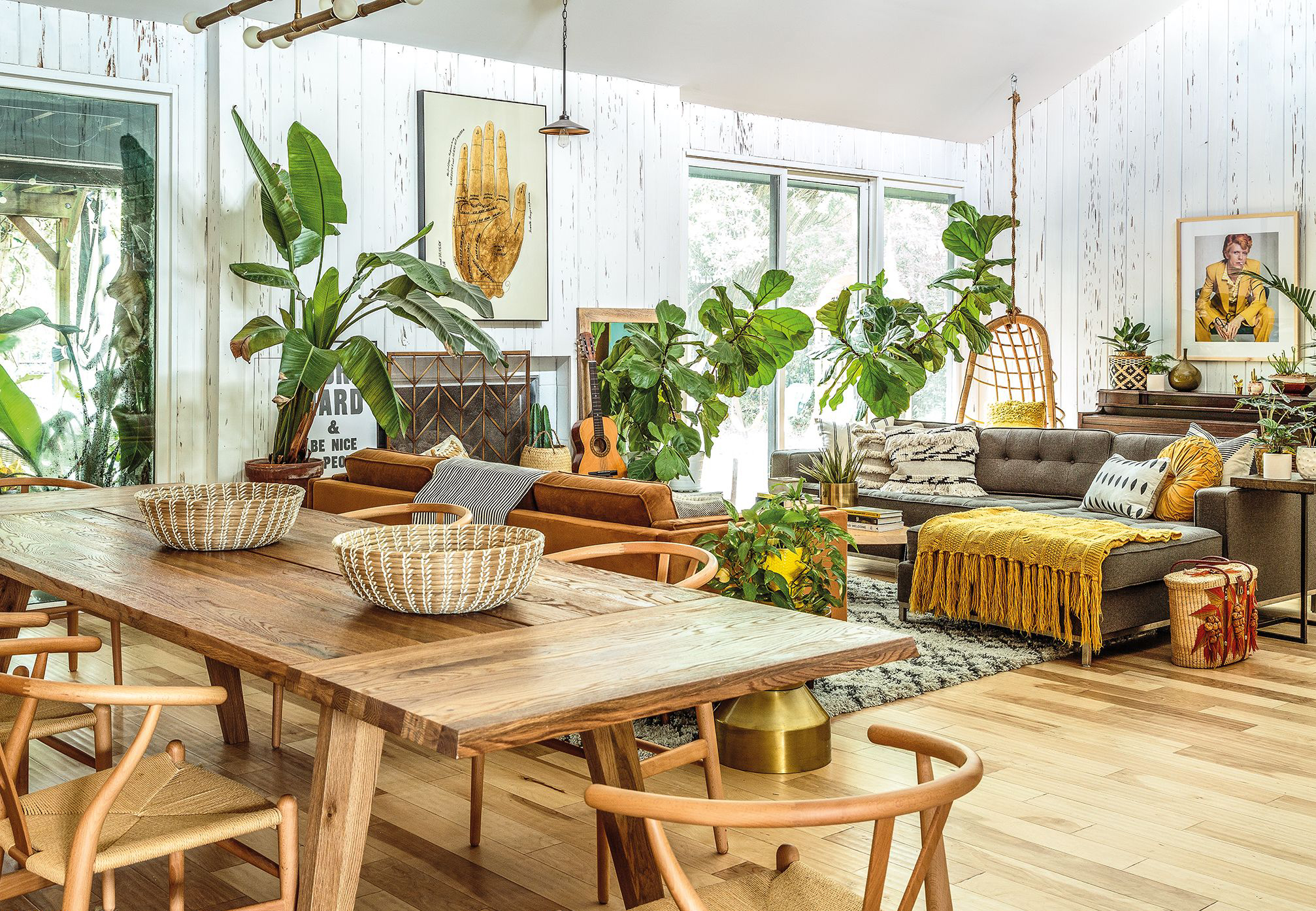 Phong cách Bohemian trong thiết kế nội thất