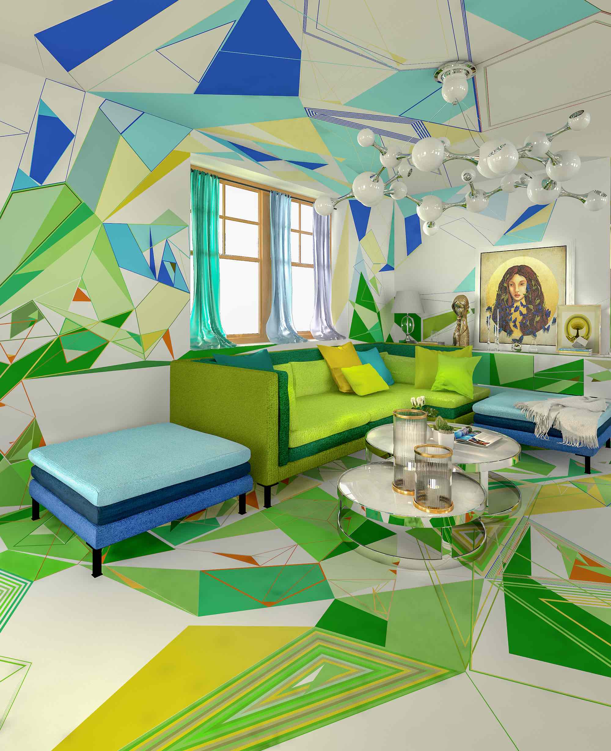 Phong cách Expressionism trong thiết kế nội thất