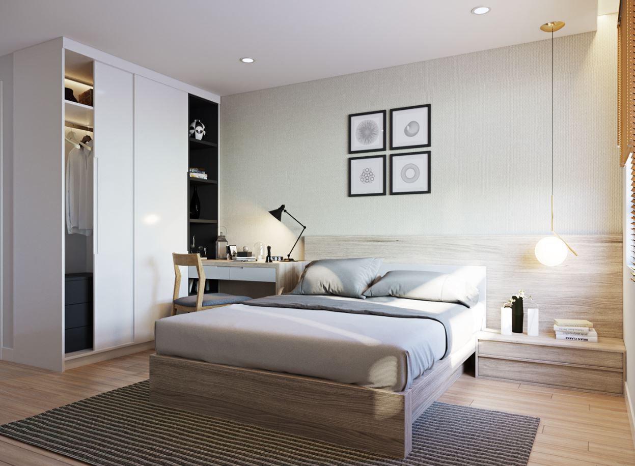 Ứng dụng gỗ MDF trong thiết kế giường ngủ