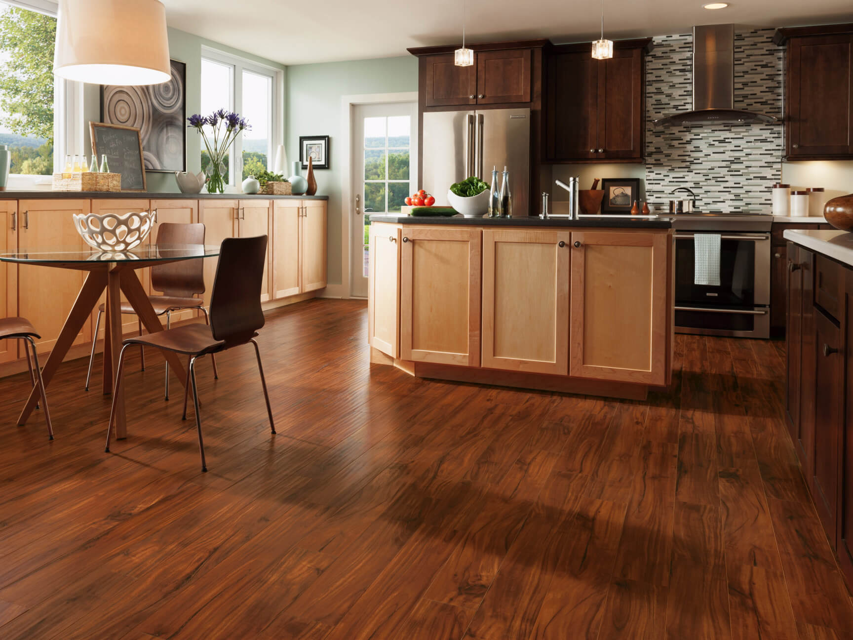 Ứng dụng Laminate trên sàn gỗ công nghiệp