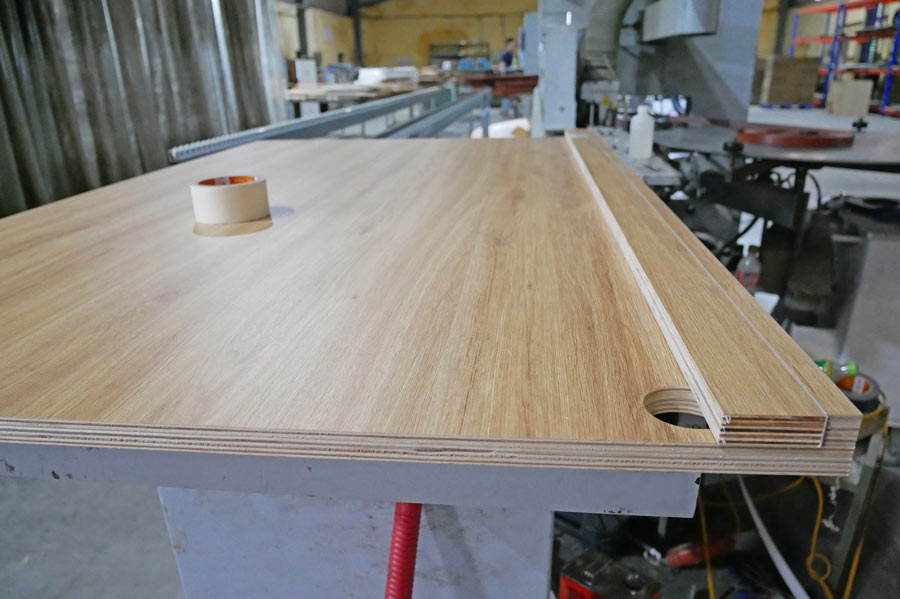 Gỗ ván Plywood phủ melamine màu 388