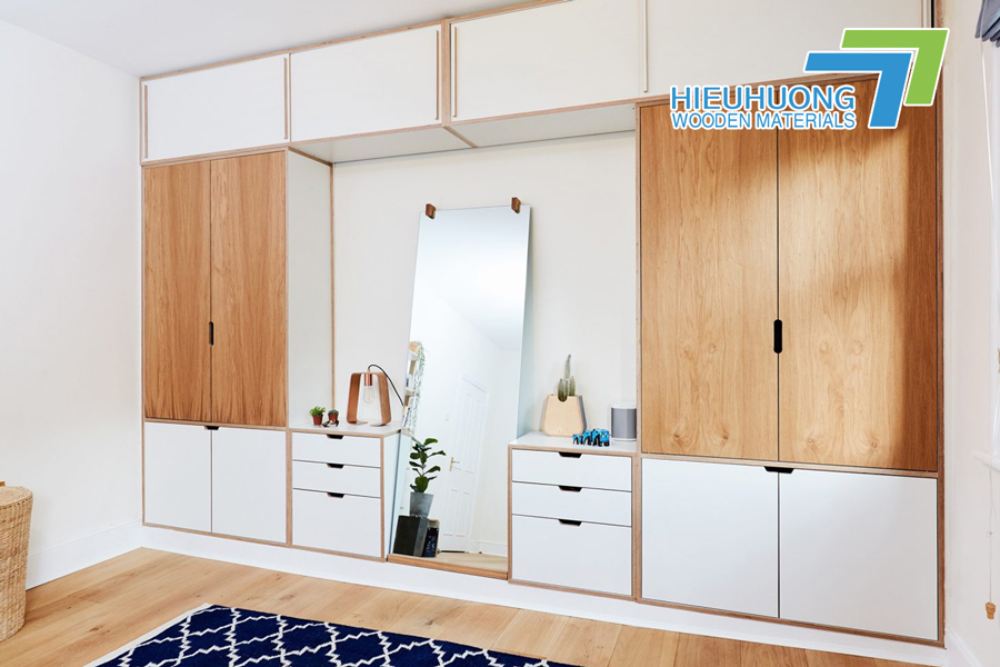Nội thất gia đình sử dụng Plywood