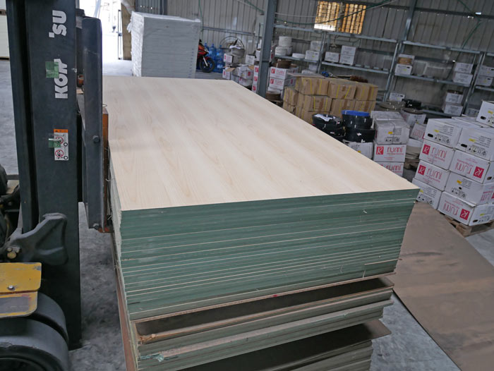 Ván mdf lõi xanh chống ẩm Thái Lan phủ veneer tần bì