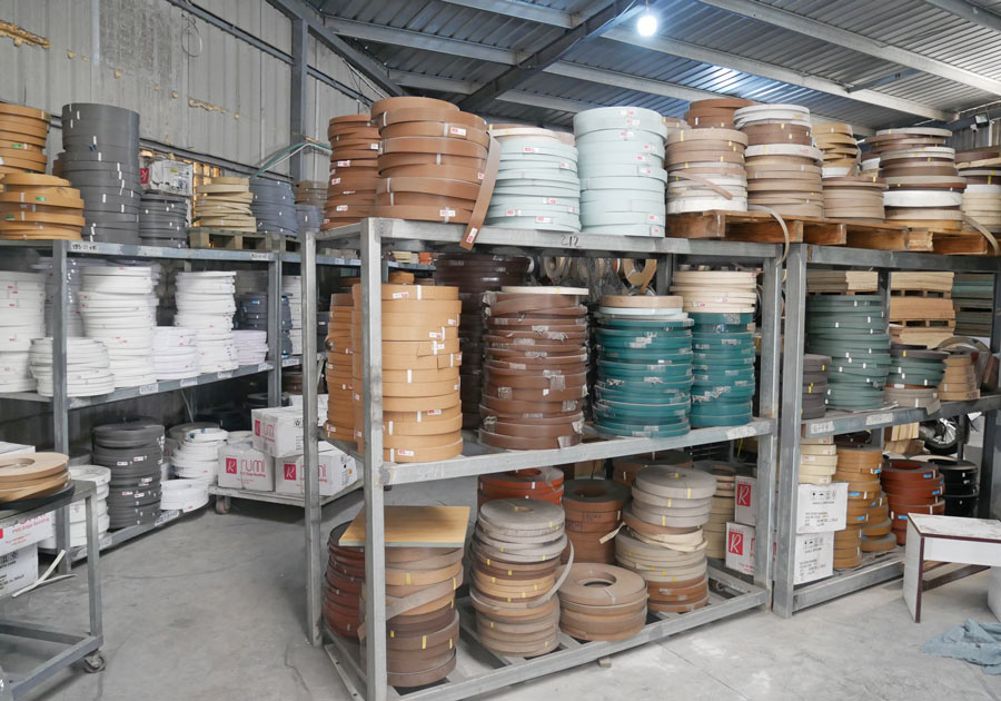 Kho nẹp chỉ nhựa PVC dán cạnh gỗ tại Hải Phòng