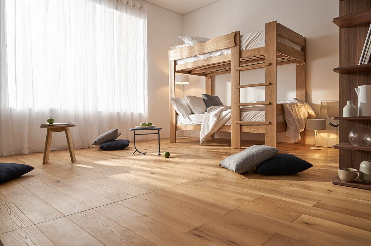 Gỗ cao su ghép thanh làm lót sàn