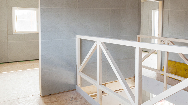 Vách ngăn bằng tấm bê tông