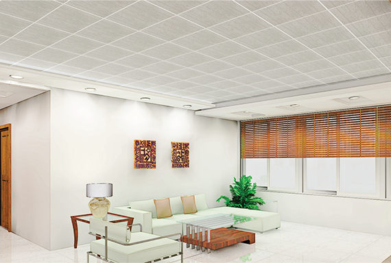 Trần thả sử dụng tấm bê tông Duraflex