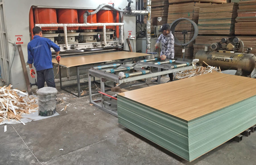 Gỗ mdf lõi xanh thái lan tại Hải Phòng
