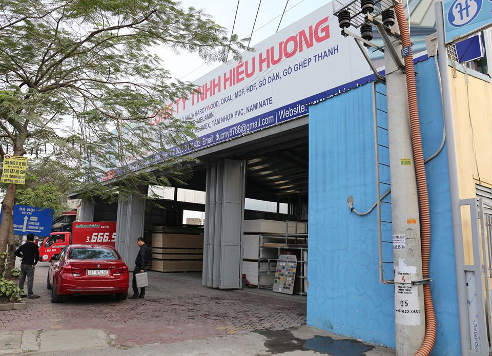 Kho gỗ ván ép các loại tại Hải Phòng của Hiếu Hương
