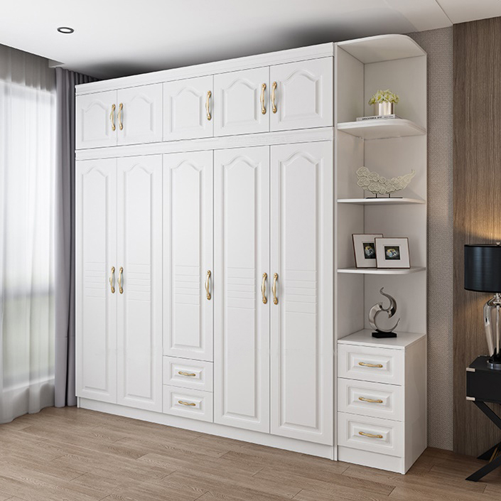 Tủ quần áo soi cánh tân cổ điển