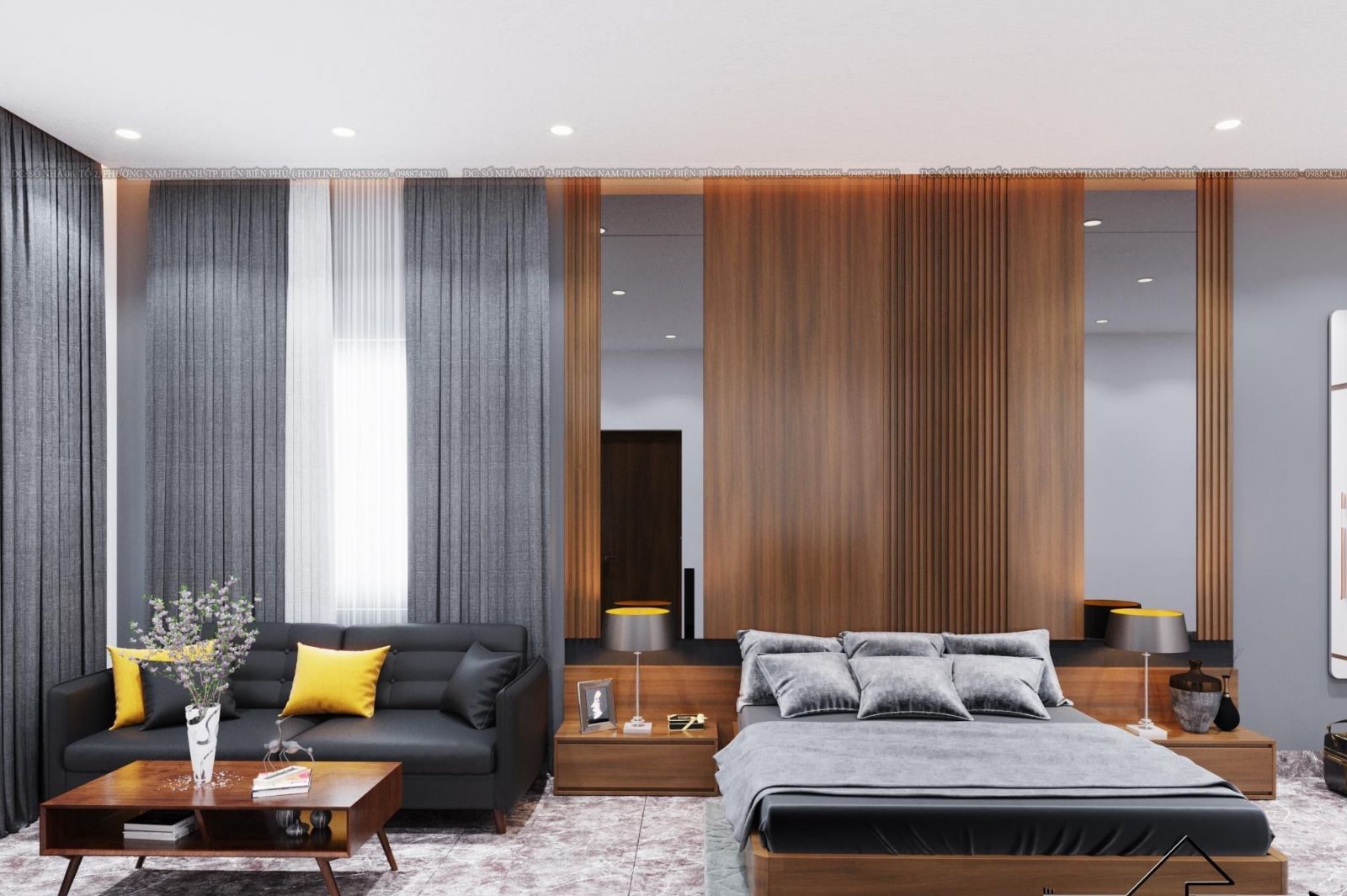 Gỗ công nghiệp ốp tường tại Hải Phòng