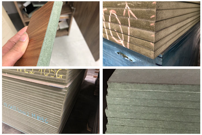 MDF lõi xanh của mỗi hãng lại có màu sắc khác nhau