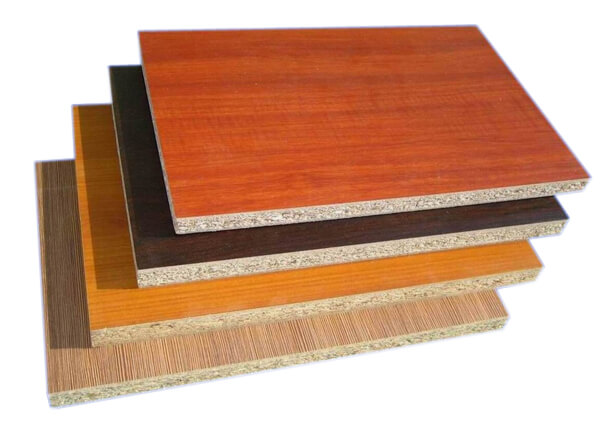 Gỗ ván dăm được phủ lớp giấy melamine