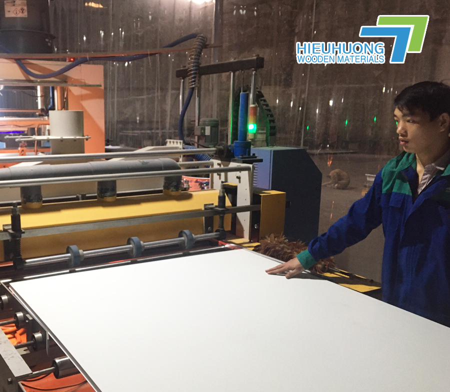 Máy dán mặt Laminate nhập khẩu từ Đức