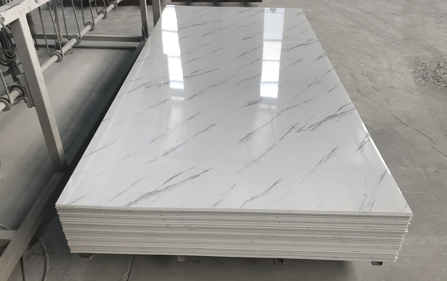 Tấm nhựa PVC giả đá ốp tường tại Hải Phòng