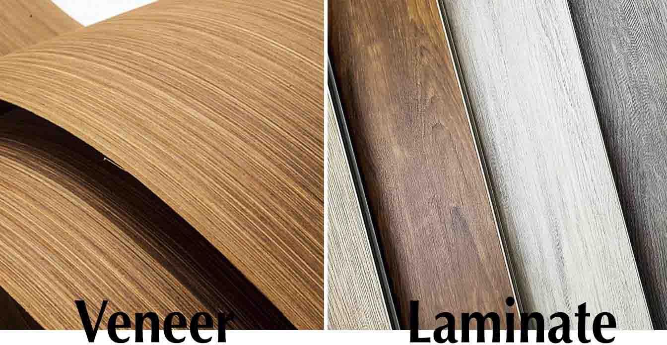So sánh Veneer và Laminate