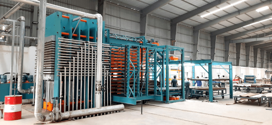 Hệ thống máy ép nhiệt cao tầng