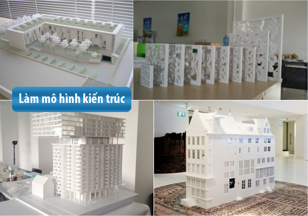 Ứng dụng làm mô hình kiến trúc