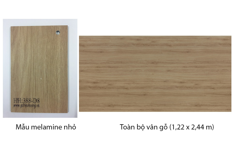 Melamine vân gỗ sồi mã 388