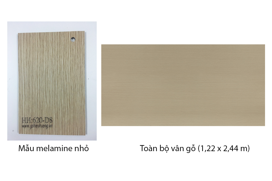 Melamine vân sồi mã 620