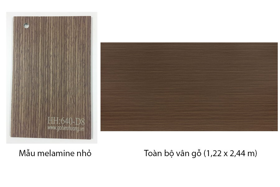 Melamine vân sồi mã 640