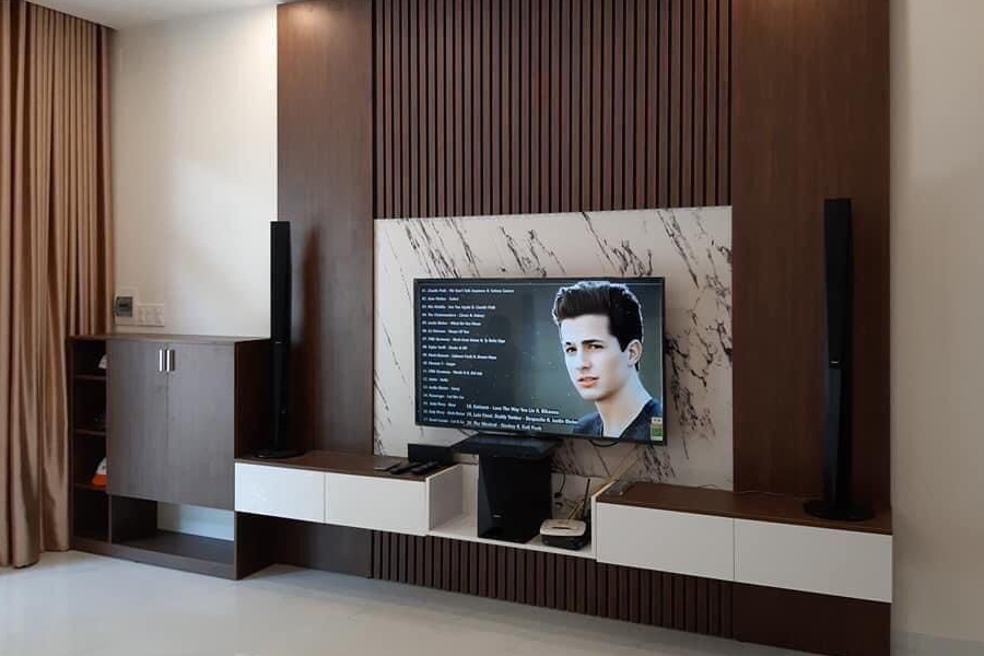 Giá lam sóng nhựa ốp tường Hải Phòng