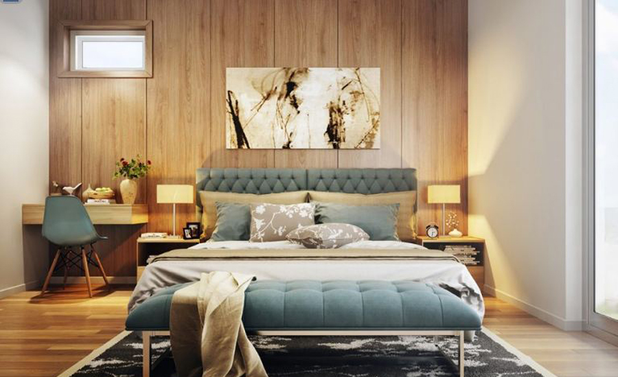 Ứng dụng để ốp tường trong trang trí nội thất