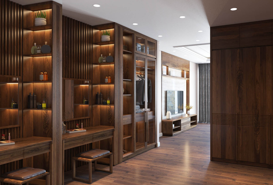 Tấm laminate màu óc chó (Walnut) siêu đẹp - Laminate Formica