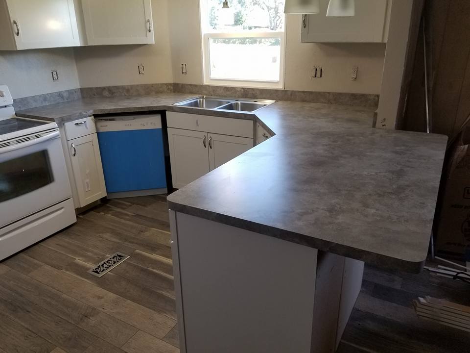 Ảnh thực tế Laminate 6317 - Weathered Cement