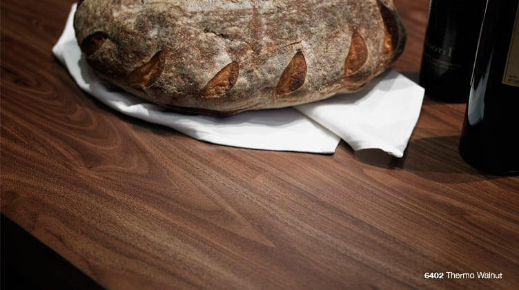 Hình ảnh thực tế của Laminate Formica 6402 - Thermo Walnut