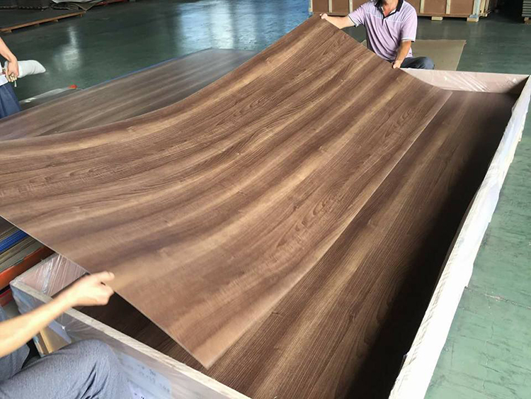 Hình ảnh giấy in hoa văn phủ keo Melamine