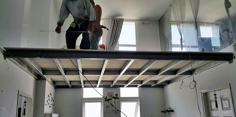 Gác lửng là giải pháp đang được ứng dụng rộng rãi