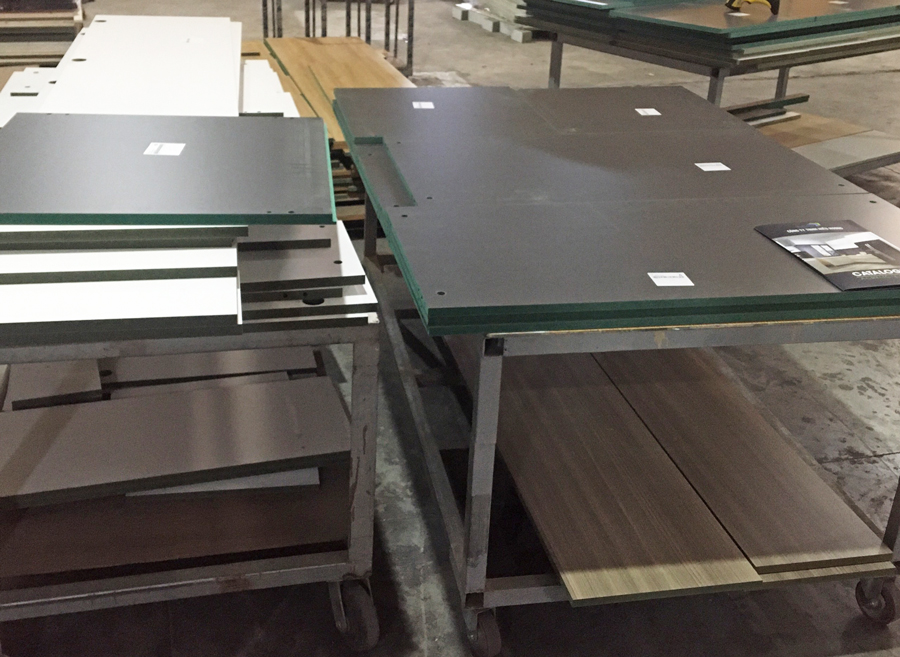 Thành phẩm gỗ công nghiệp sau khi đã được cắt xẻ