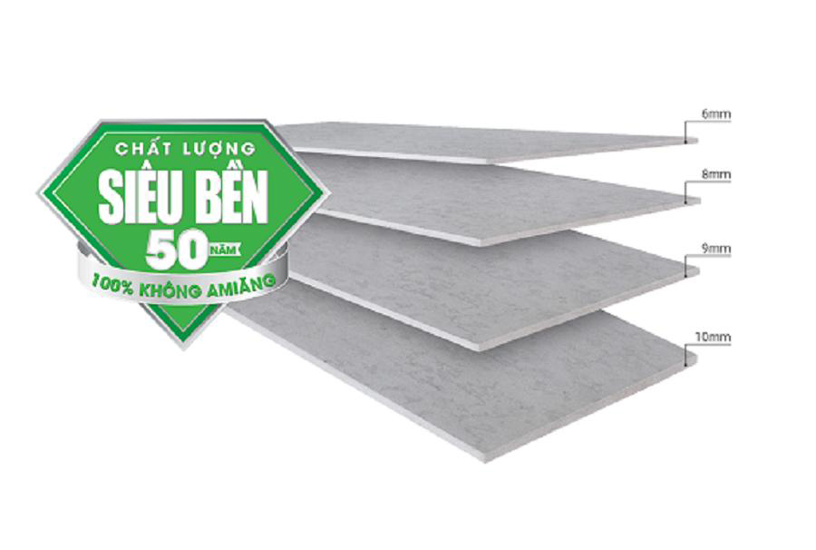 Giá tấm Cemboard mới nhất 2022 siêu ưu đãi -  Nhãn hiệu Duraflex