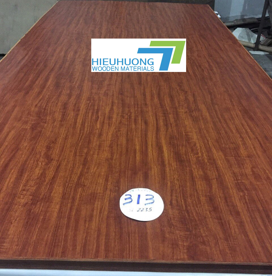 Gỗ công nghiệp phủ melamine óc chó 313