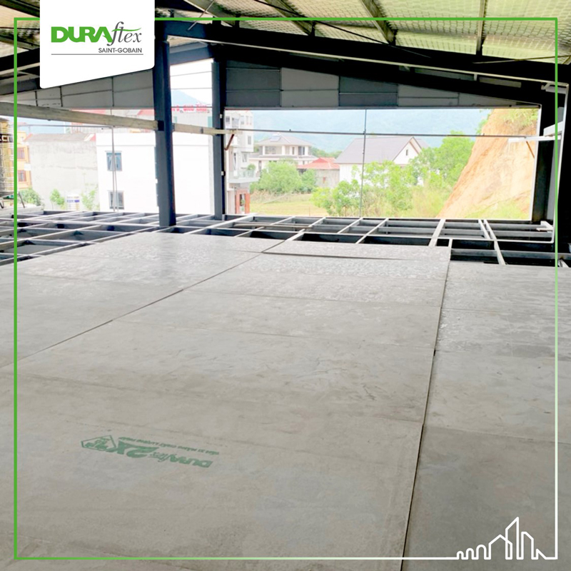 Tấm Cemboard ứng dụng làm sàn gác lửng