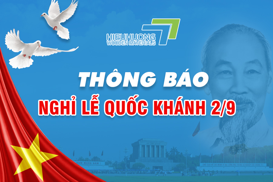 Thông báo nghỉ lễ quốc khánh 02/09