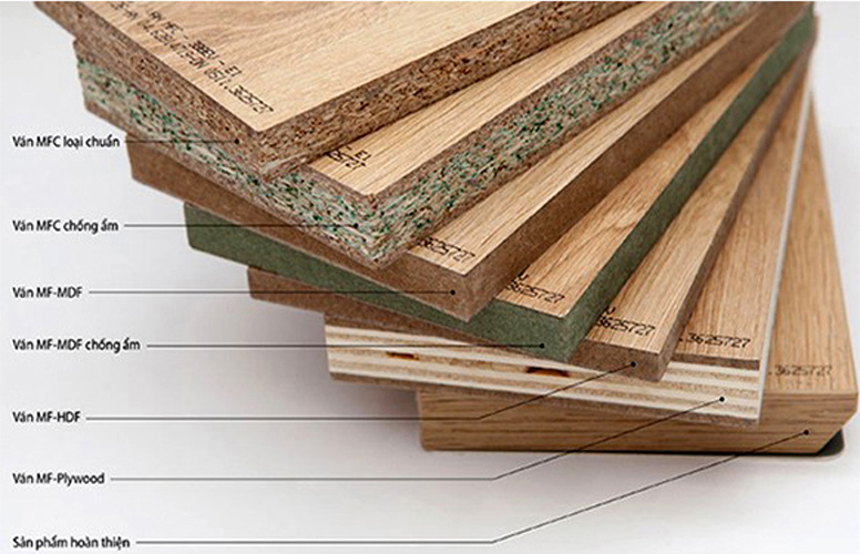 Các loại gỗ min phổ biến trên thị trường