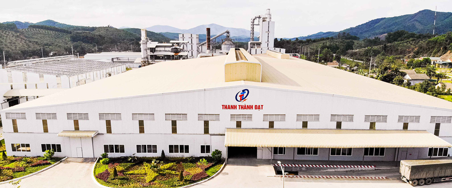 Nhà máy sản xuất MDF hiện đại của Thanh Thành Đạt