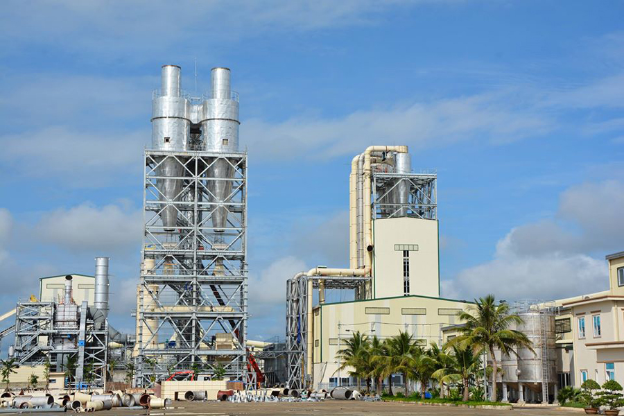 Nhà máy sản xuất gỗ mdf của VRG Quảng Trị