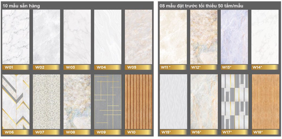 Các mã màu bê tông vân đá Hải Phòng