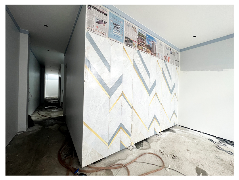 Tấm bê tông vân đá ốp tường Hải Phòng 02