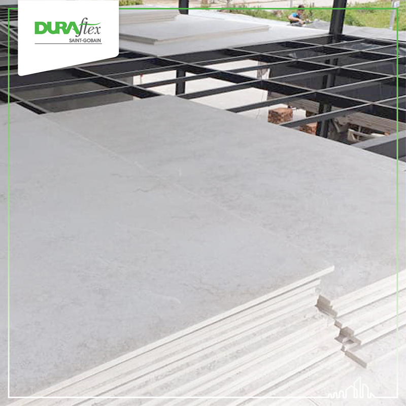 Hình ảnh tấm xi măng (cemboard) nhãn hiệu Duraflex