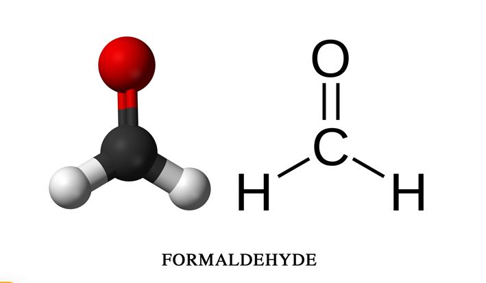 Formaldehyde ở hàm lượng cao có thể gây hại cho sức khoẻ